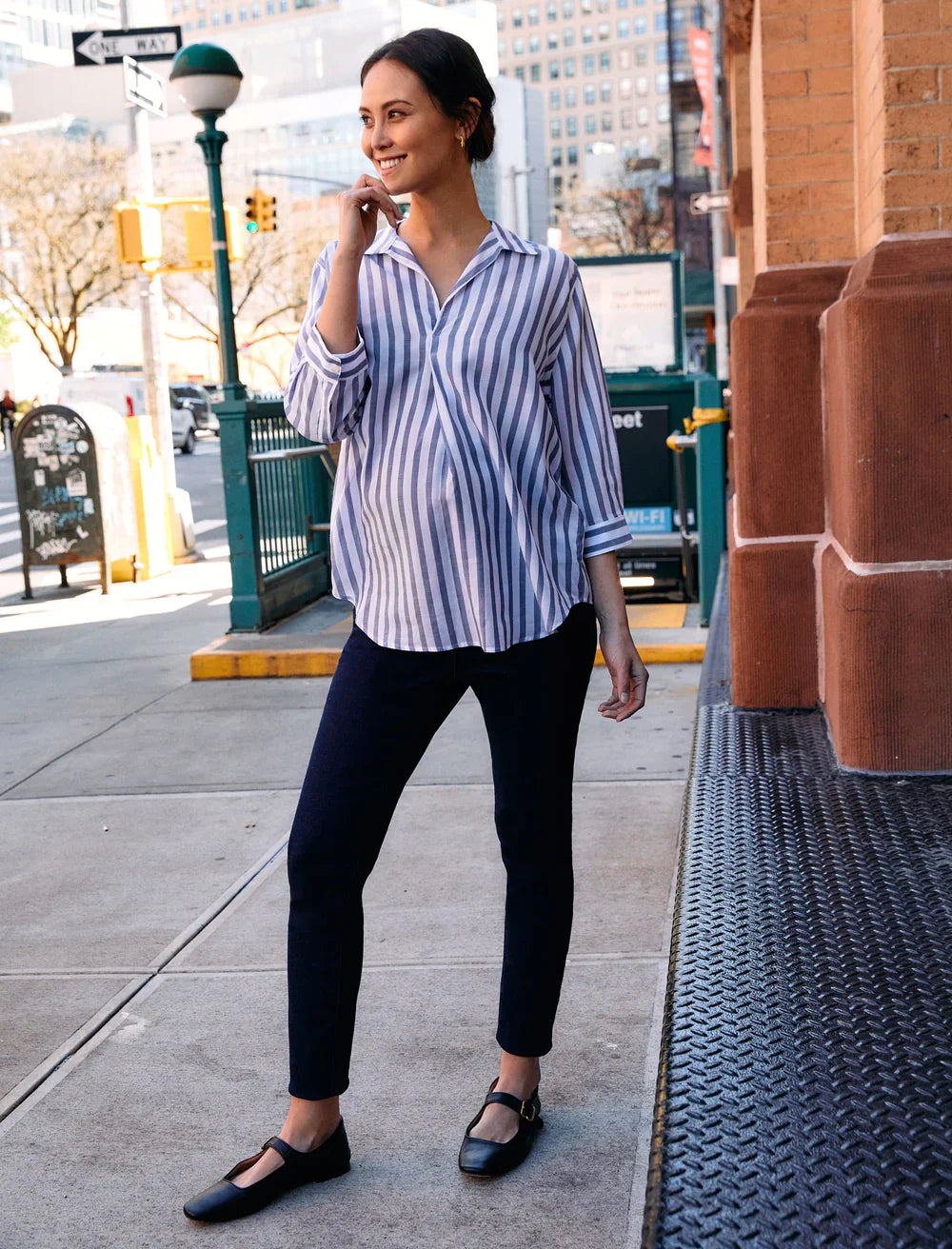 Office Basics: Maternity Tops for Work