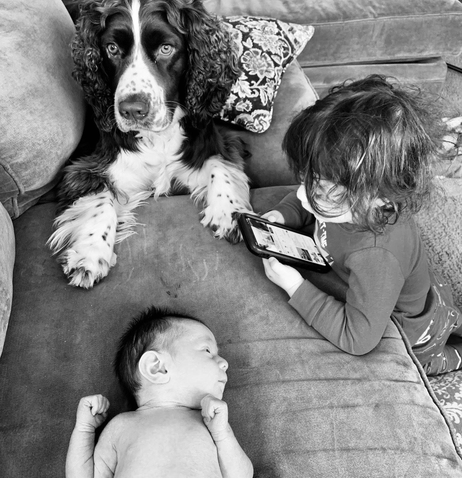 SOCIAL DISTANCING WITH A NEWBORN AND TODDLER IN TOW