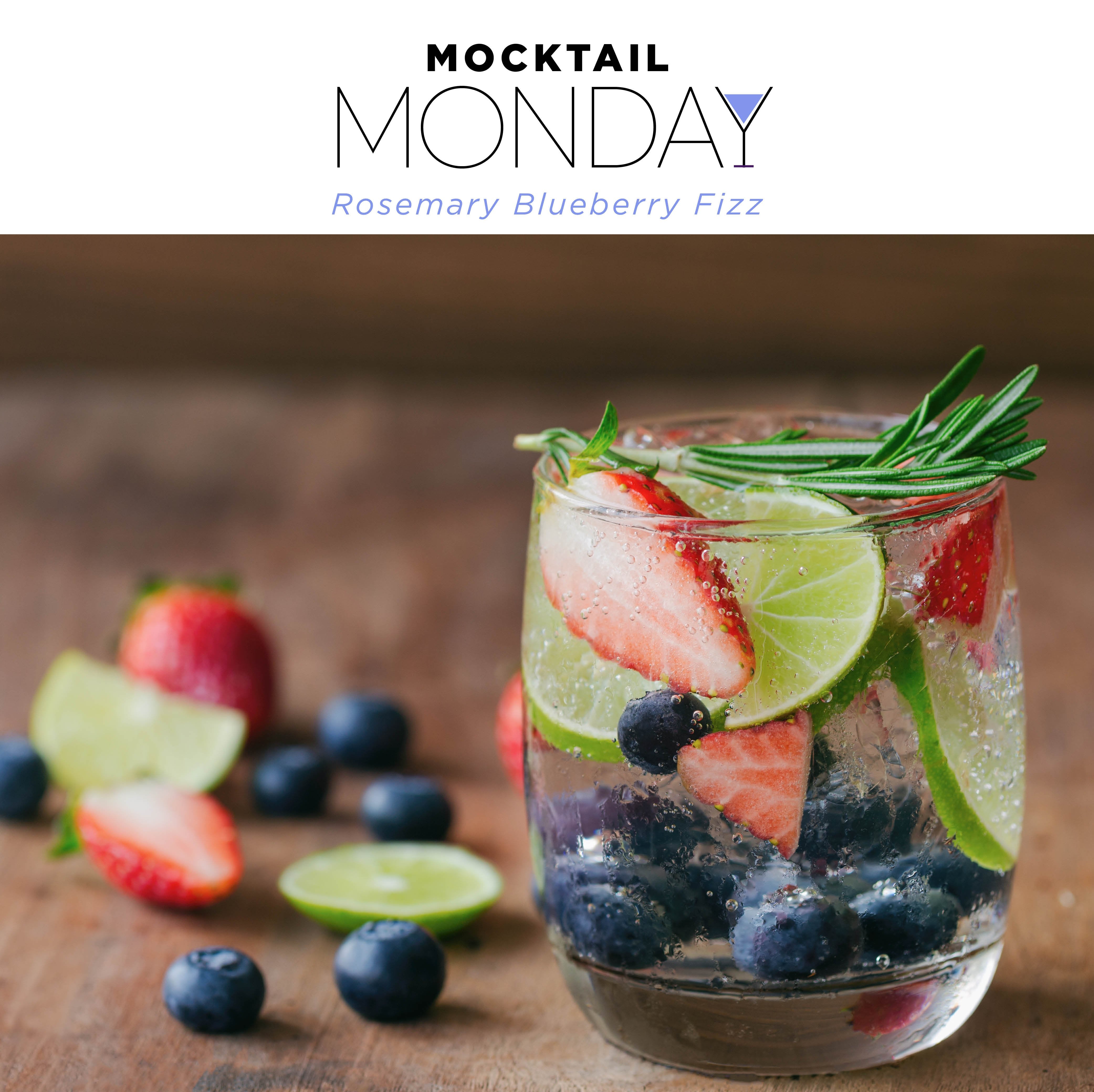 MOCKTAIL MONDAY: FEEL THE BLUE…BERRIES WITH OUR BLUEBERRY MOCKTAIL