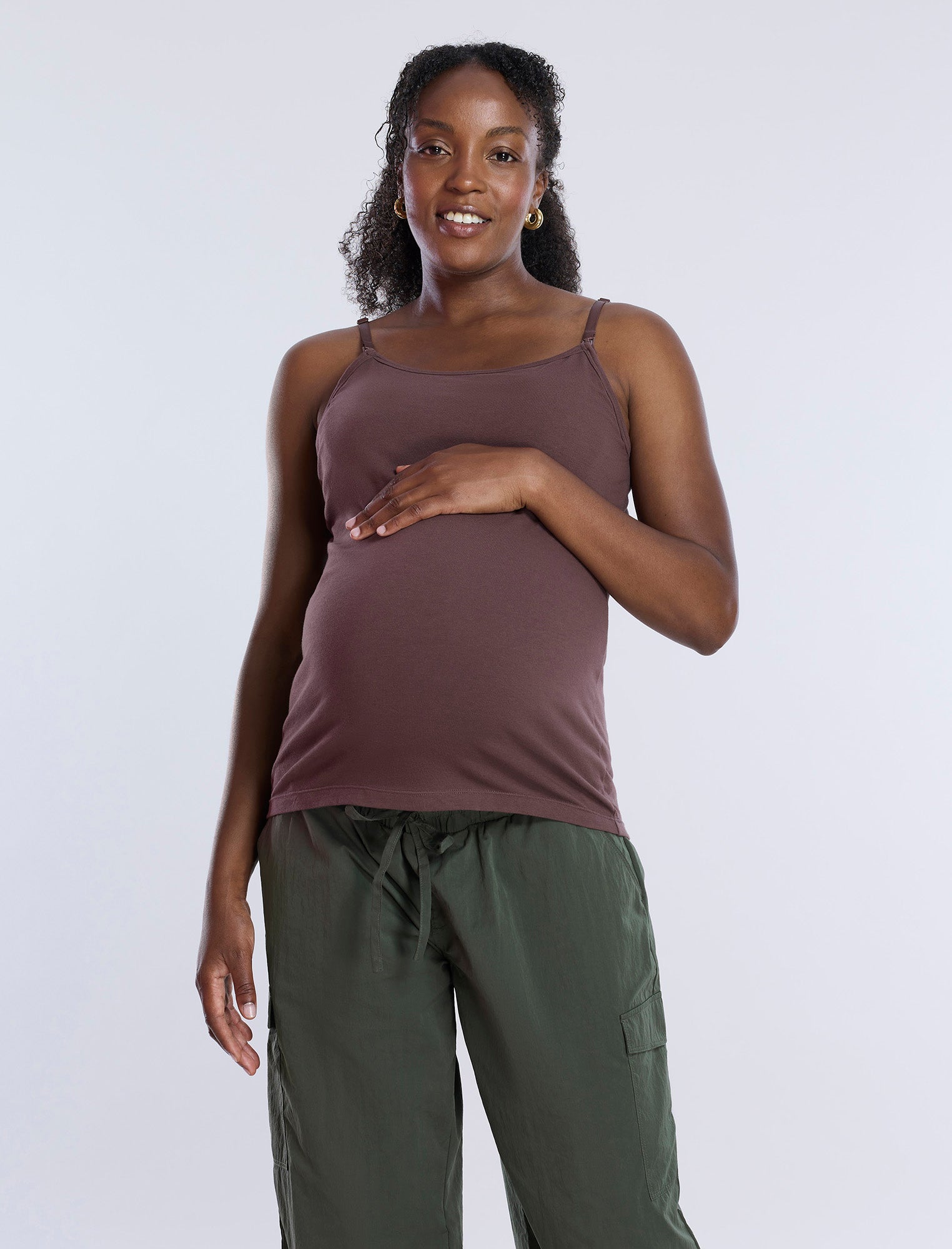 Clip Down Nursing Cami