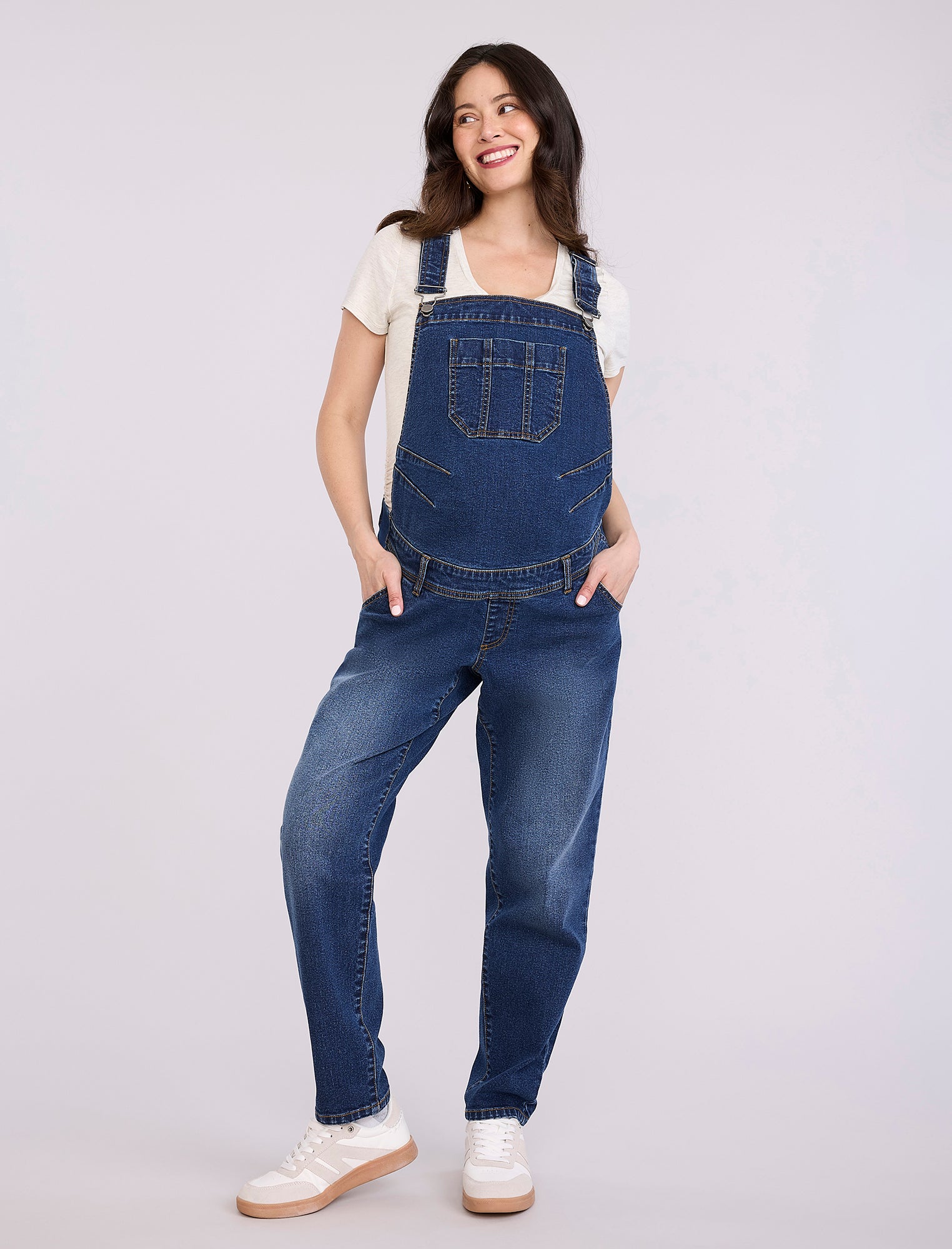Slouchy Denim Overall