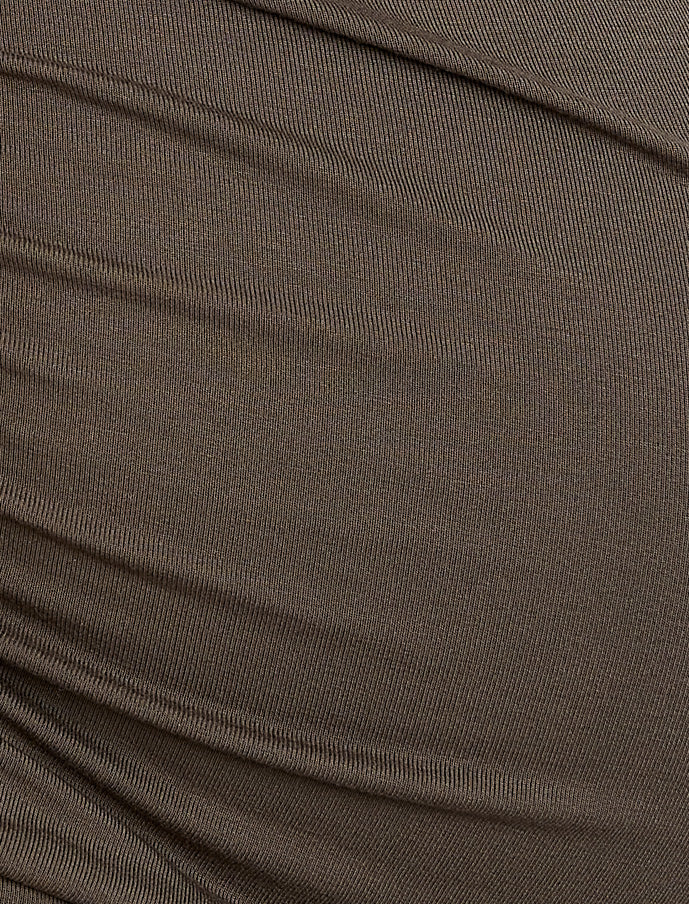 Maternity Ruched Bodycon Mini Dress