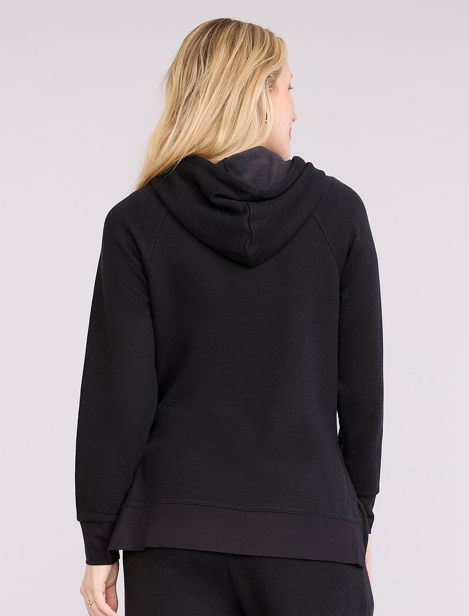 Maternity Tunic Hoodie with Side Slits