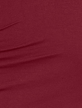 Close-up of a textured red fabric surface