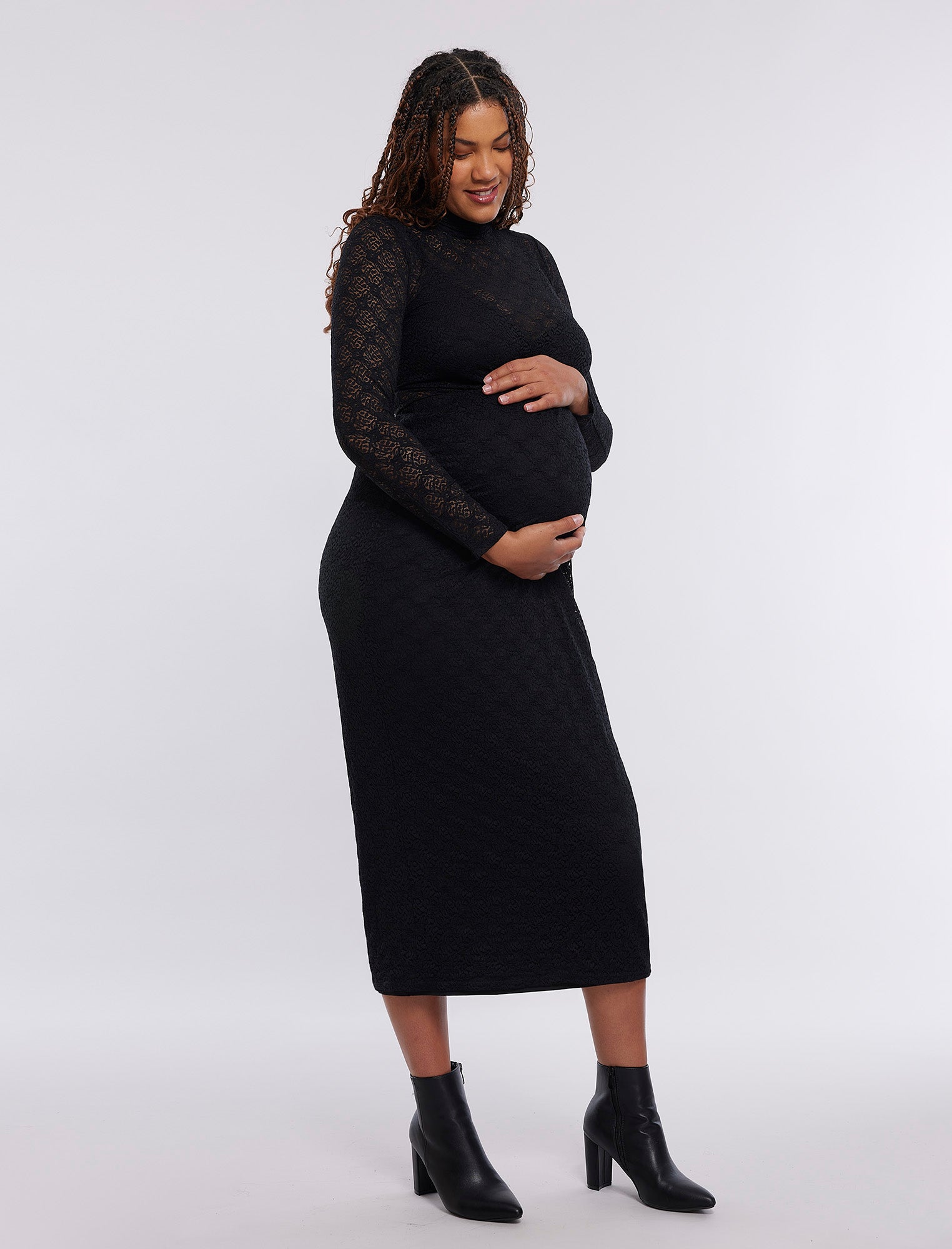 fitted lace wedding dress Maternity Gipsy layered Dress #7023 main image 1