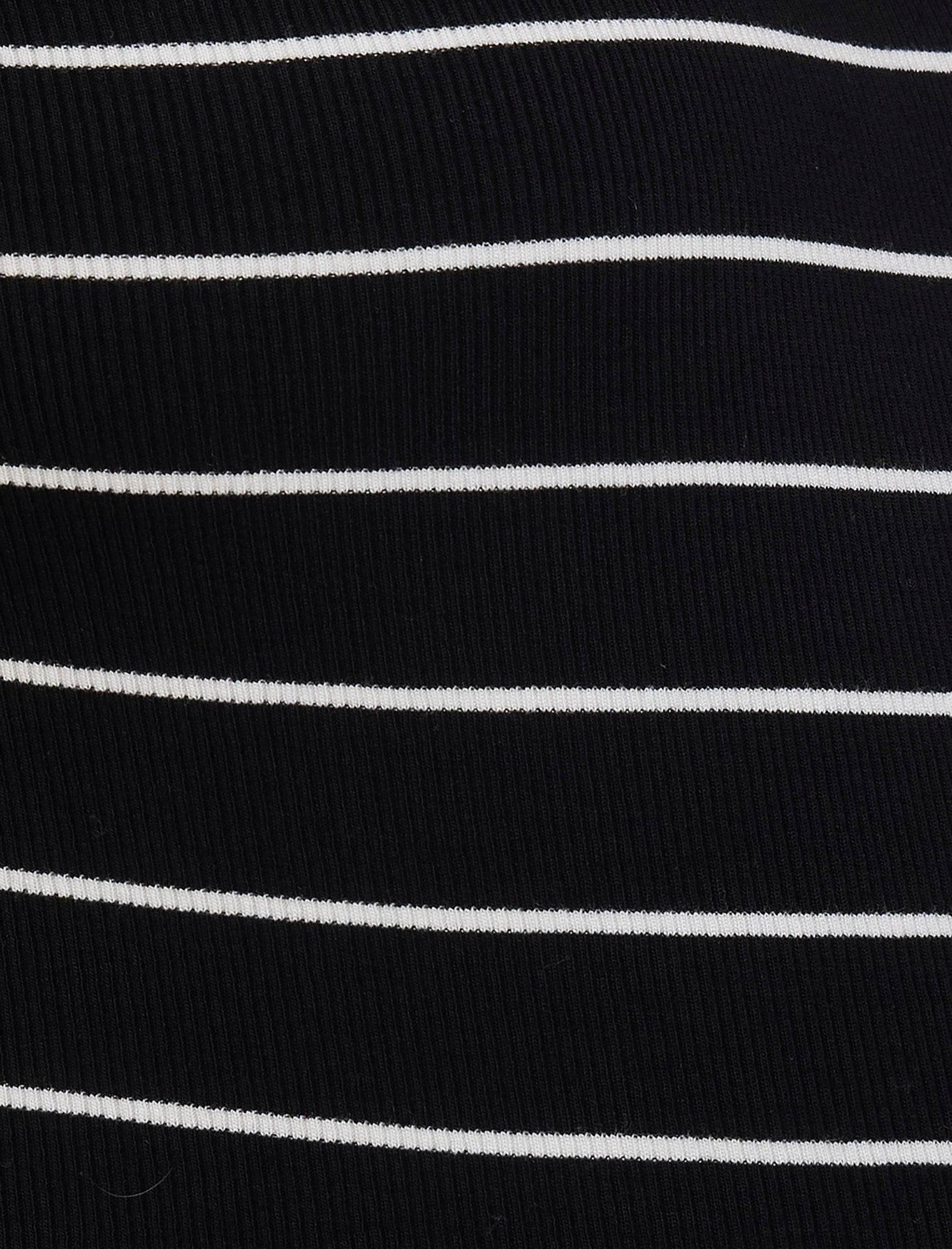 Mock Neck Rib Midi Dress