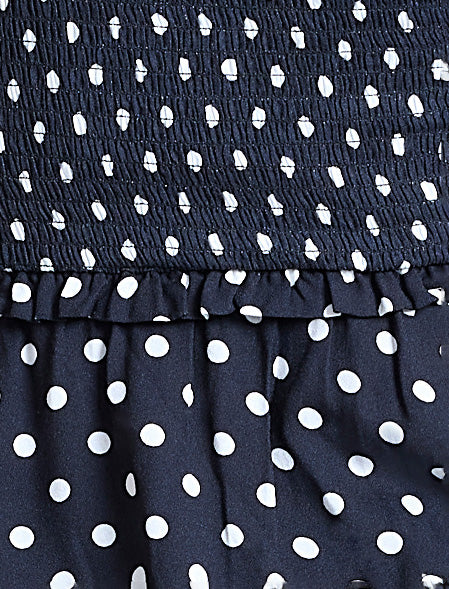 Ruffle Back Detail Top