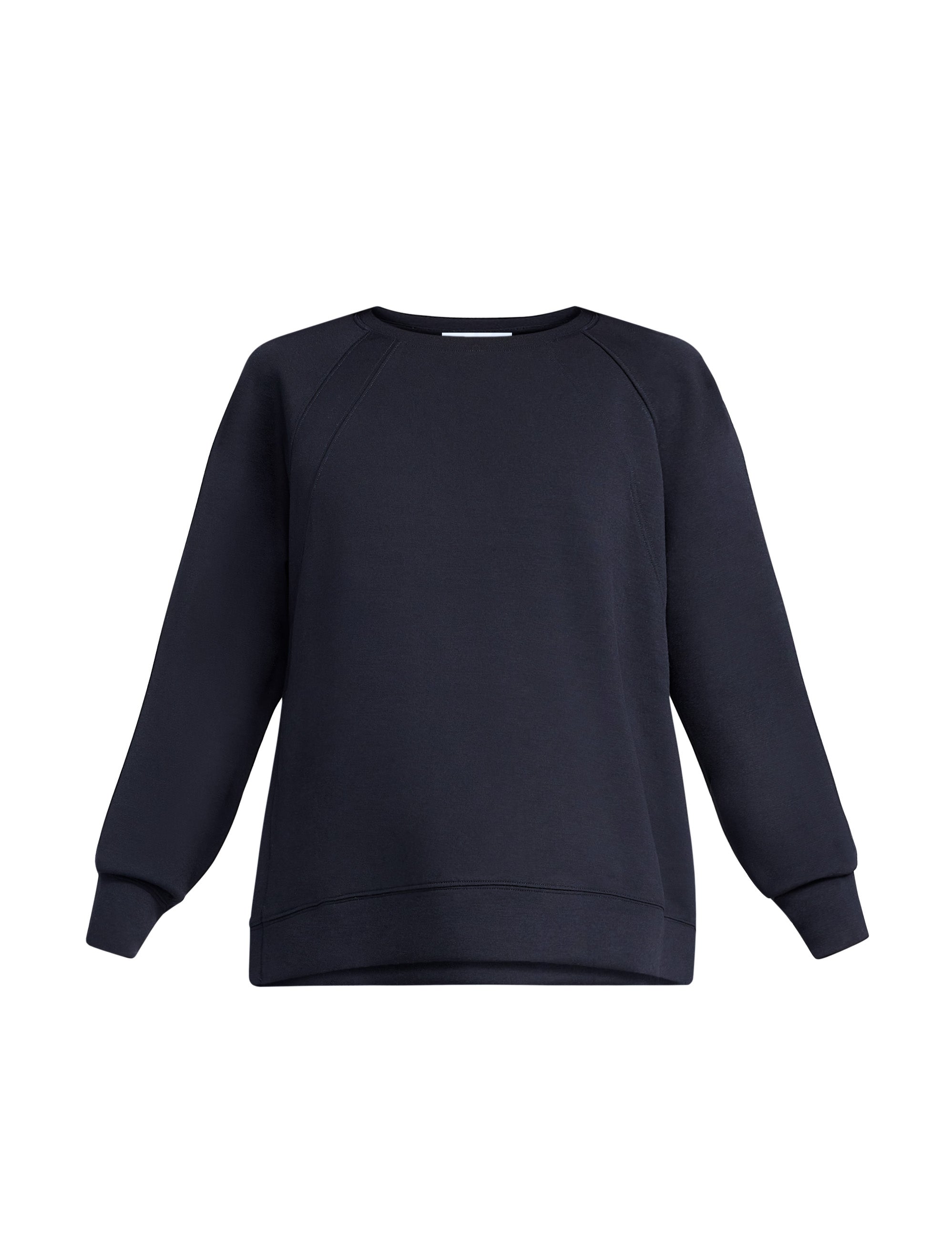 Long Sleeve Raglan With Side Slits