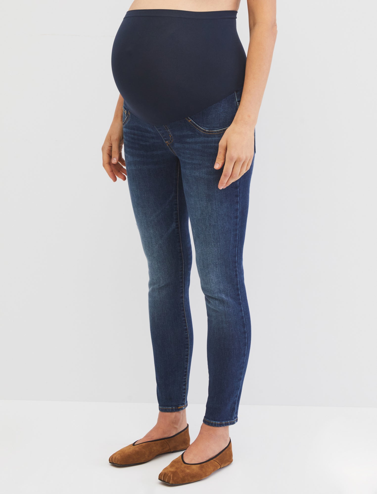 Sustainable Secret Fit Belly® Skinny Leg Maternity Jeans
