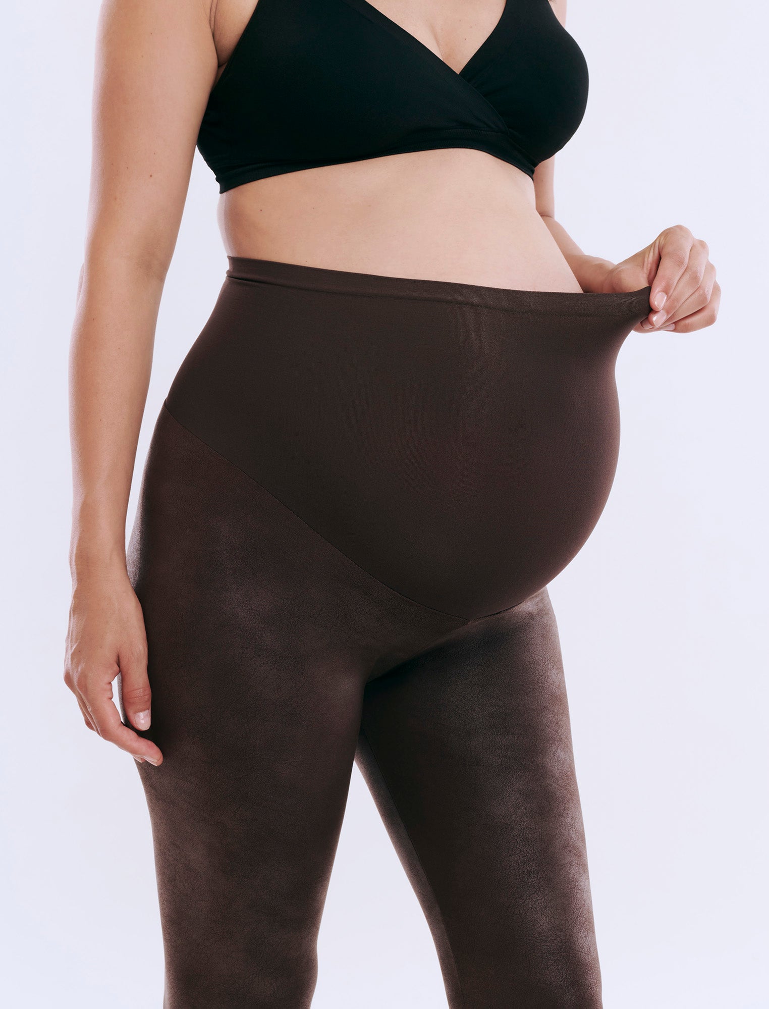 Secret Fit Belly® Coated Full Length Legging