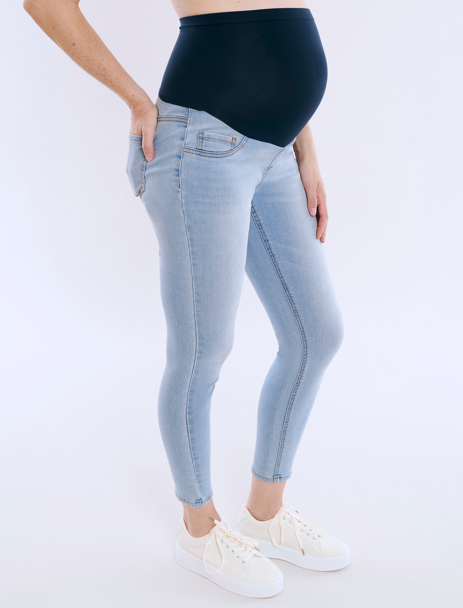 Secret Fit Belly® Ankle Length Skinny Jegging