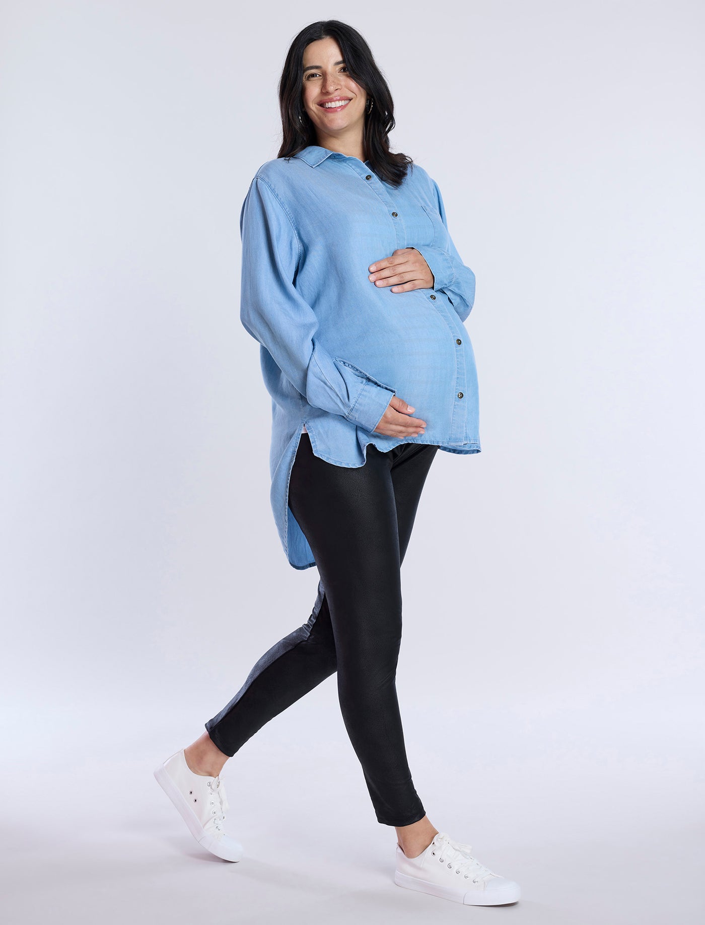 Poplin X Cotton Weather Shirt 600081816kha main image 0