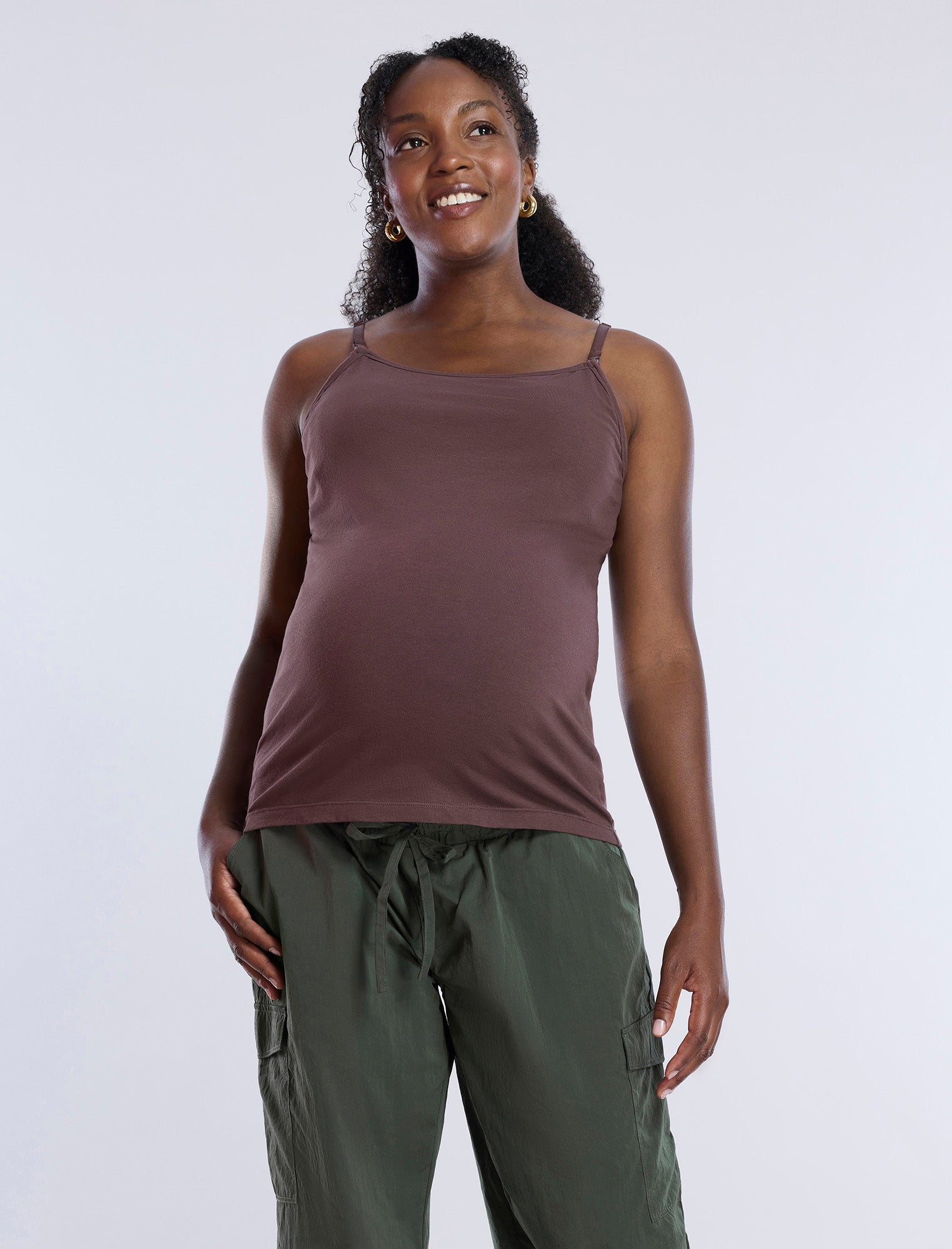 Clip-Down Nursing Cami