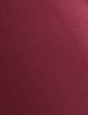 Close-up of a burgundy fabric