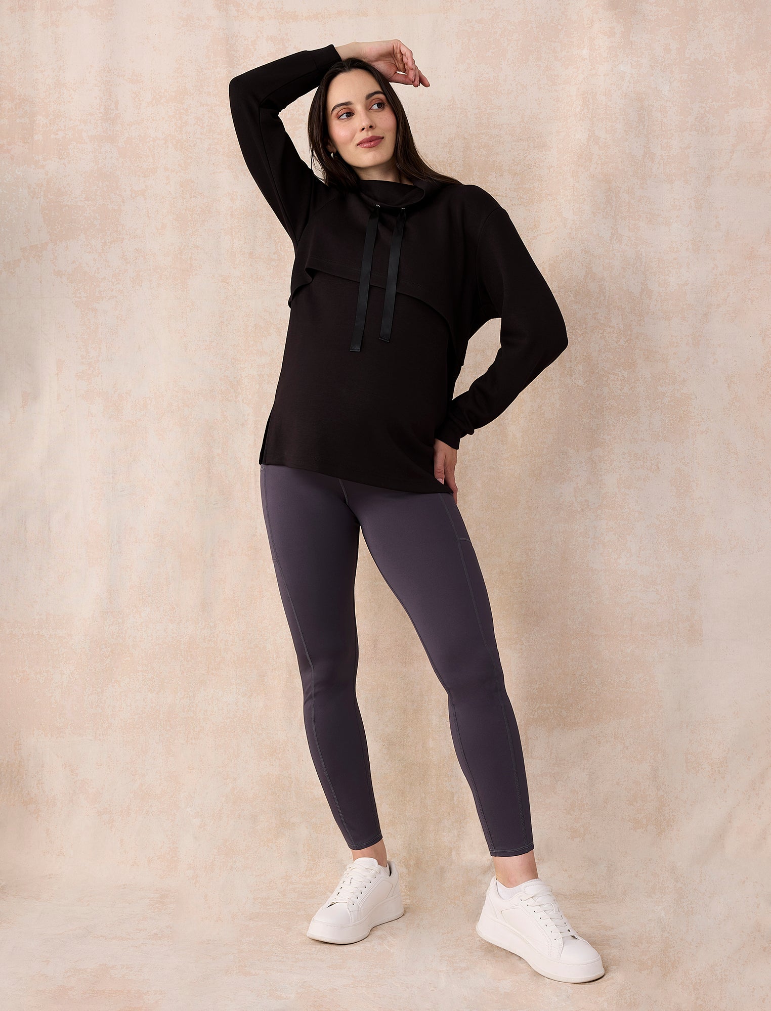 Maternity Seamed Active Pockets Legging