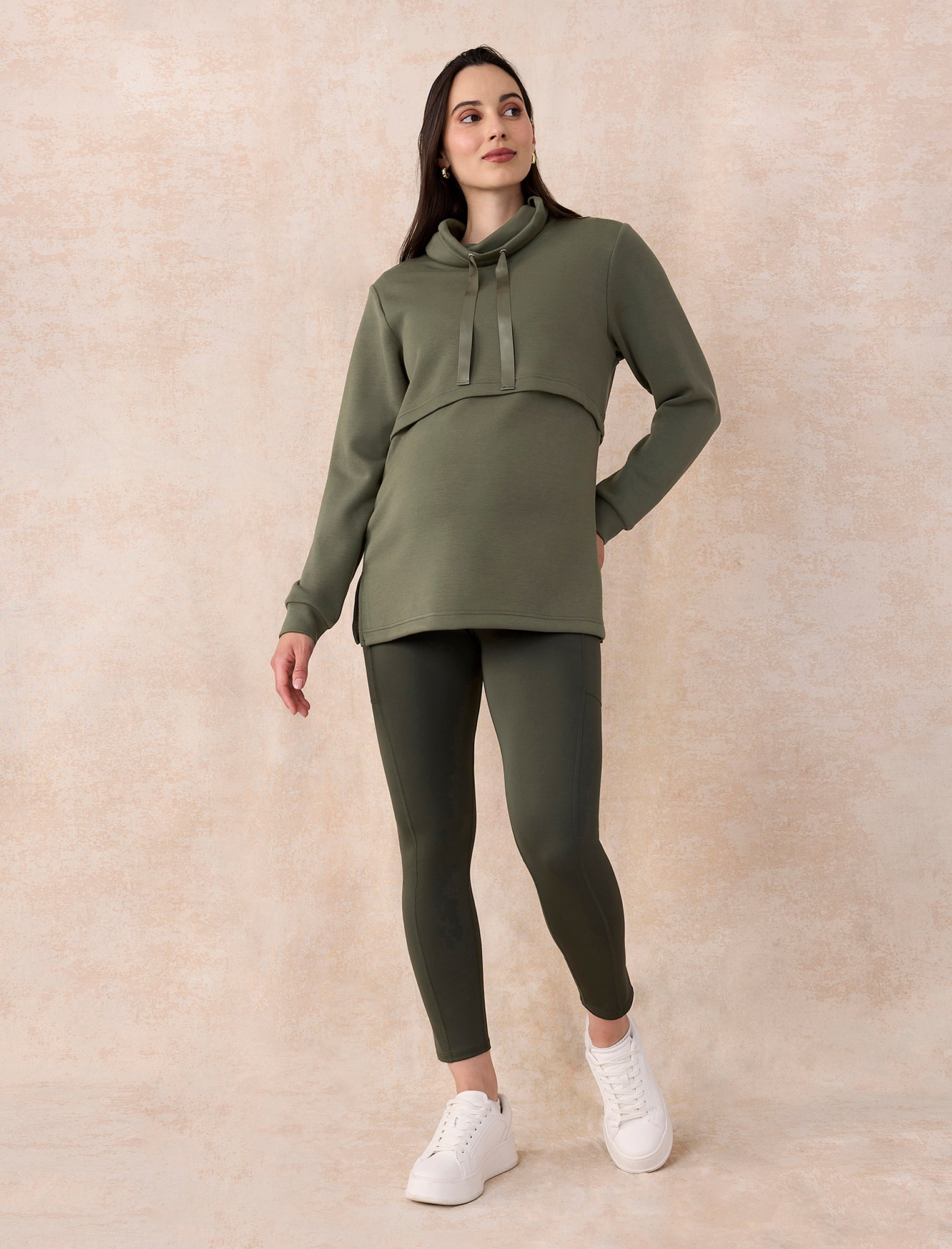 Maternity Seamed Active Pockets Legging