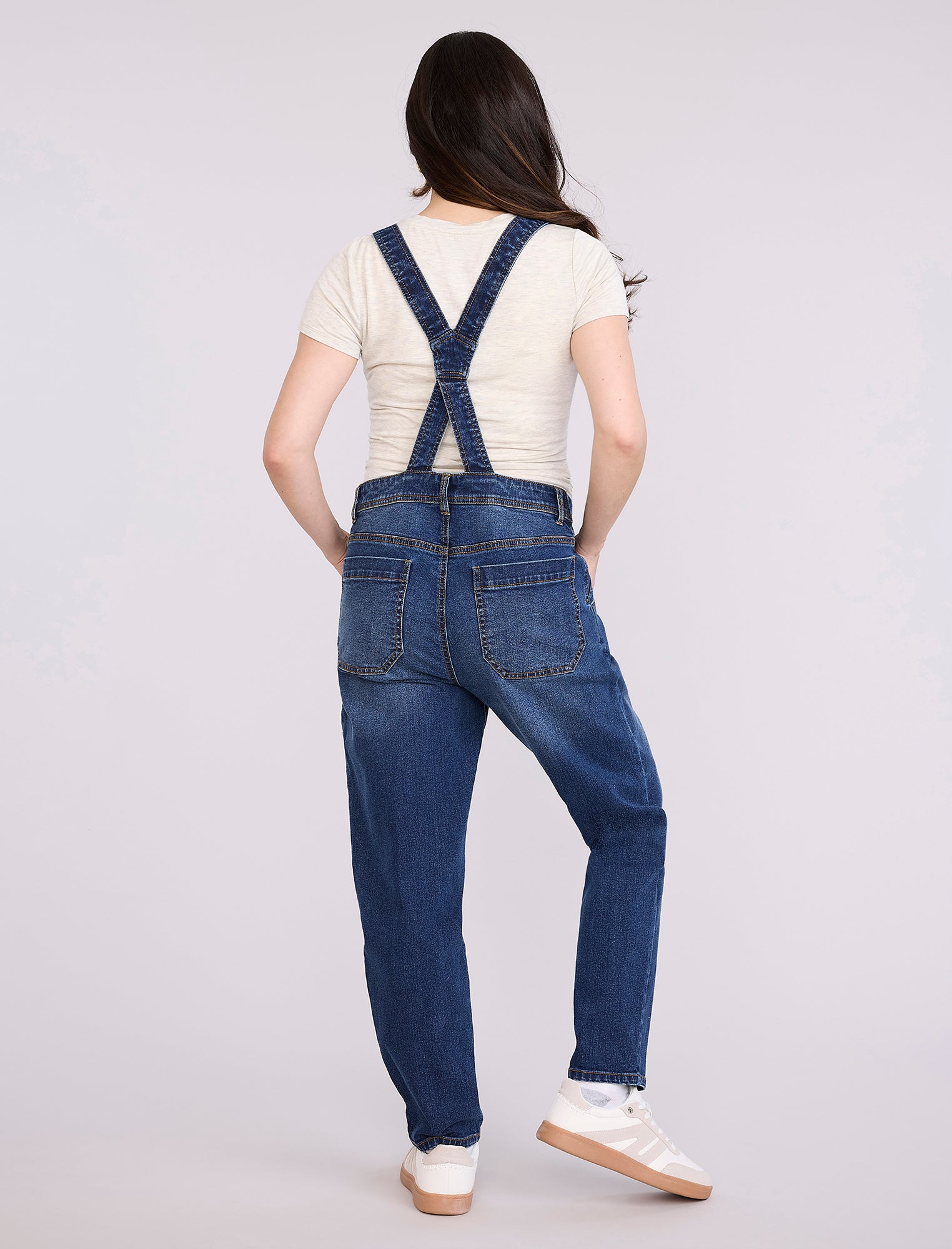Slouchy Denim Overall