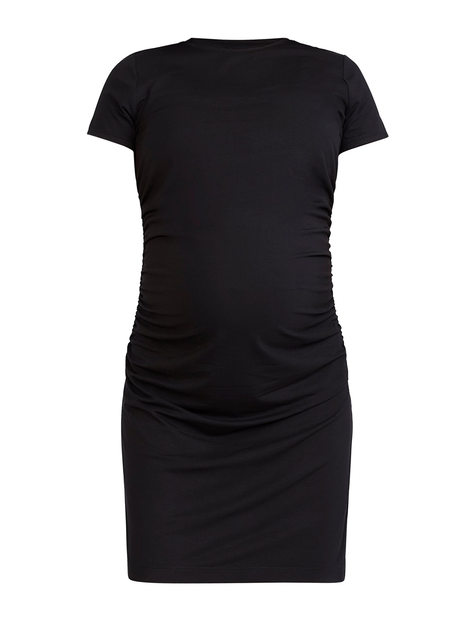 Maternity Ruched Bodycon Mini Dress