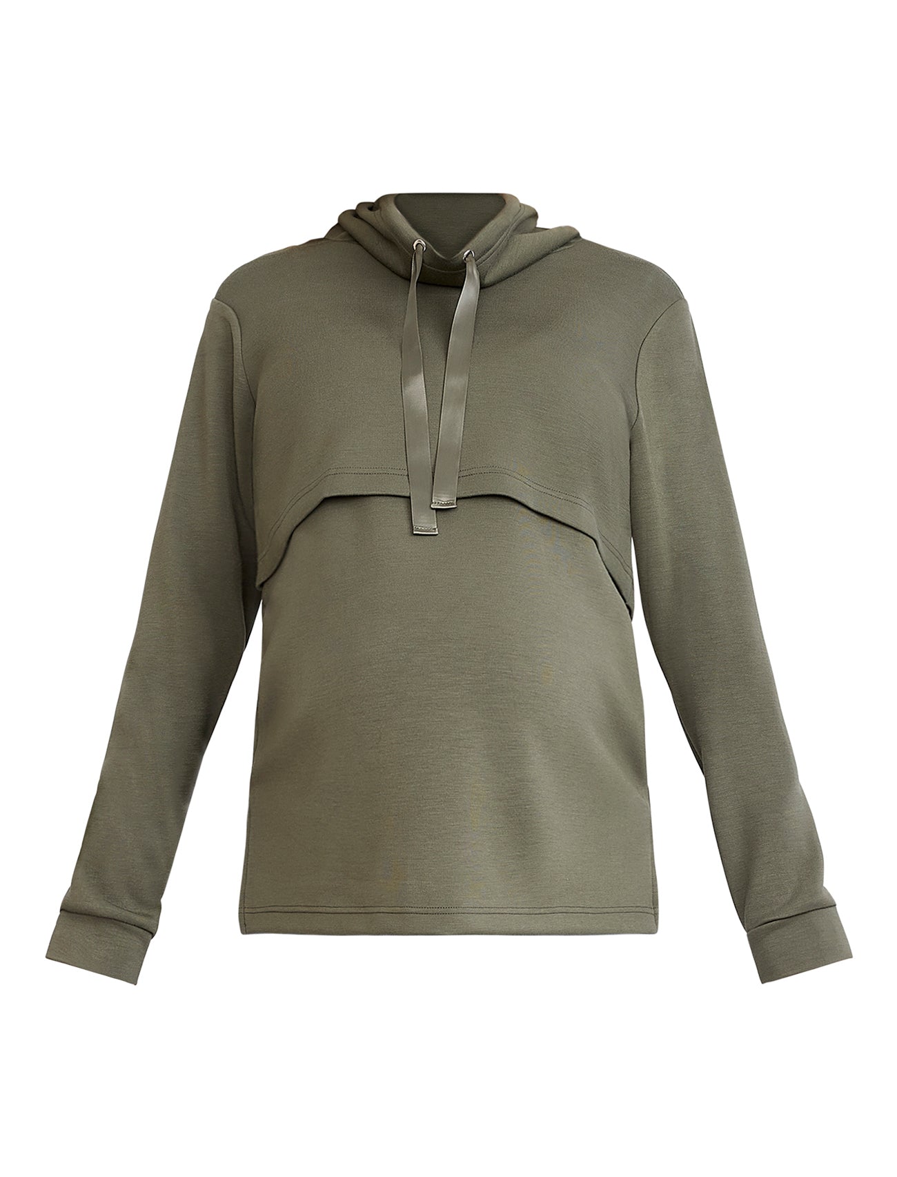 Funnel Neck Nursing Sweatshirt