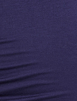 Close-up of a dark blue fabric