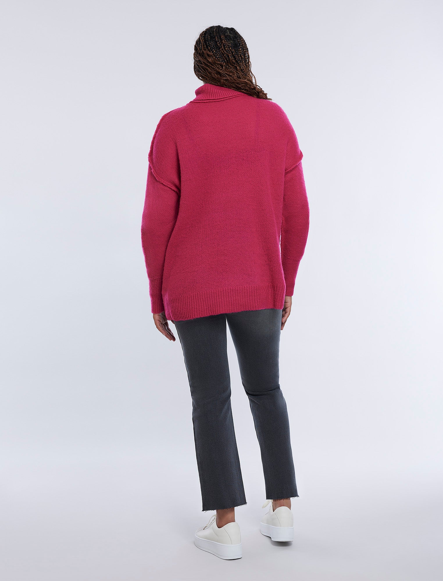 Long Sleeve Mock Neck Sweater