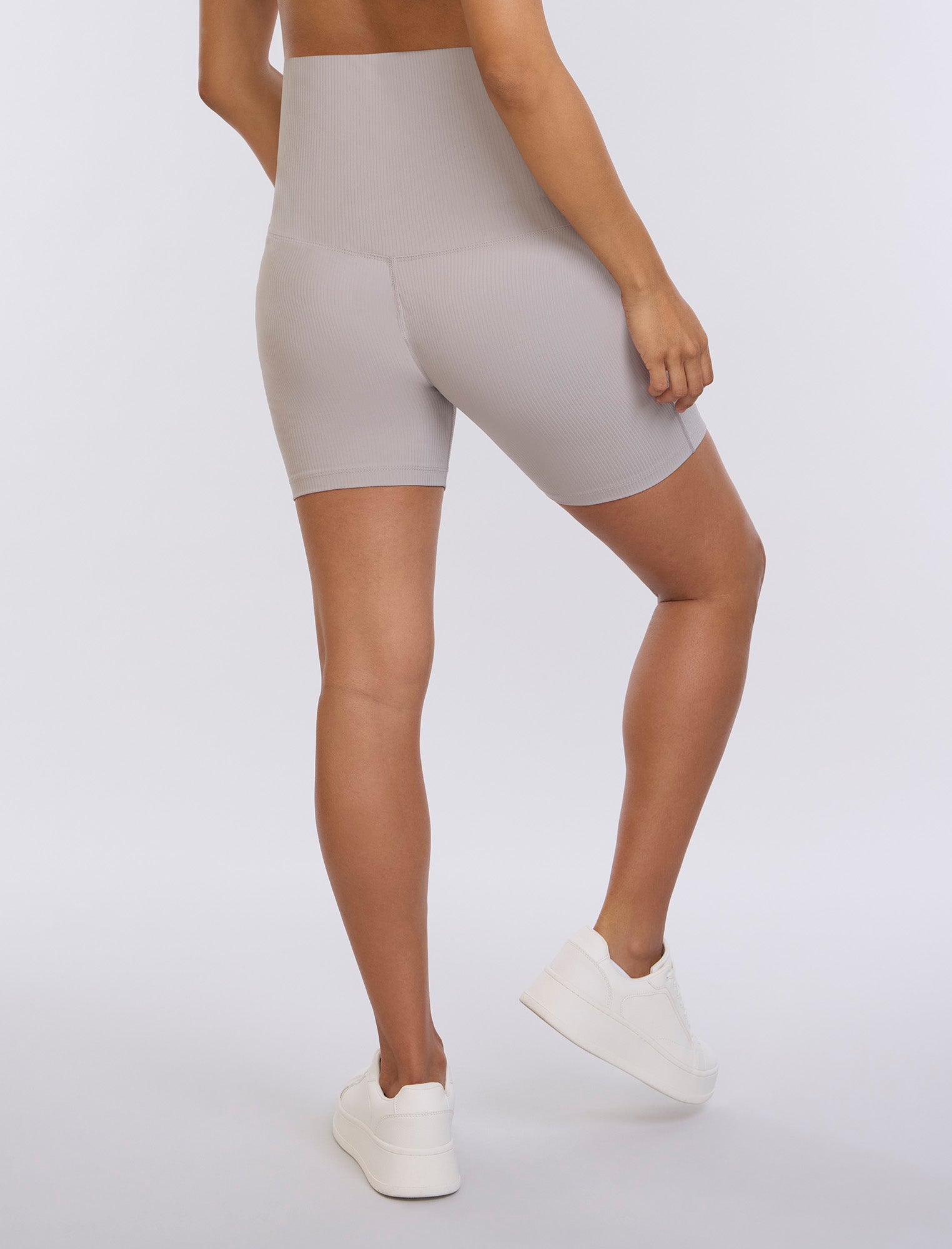 Ribbed Biker Short