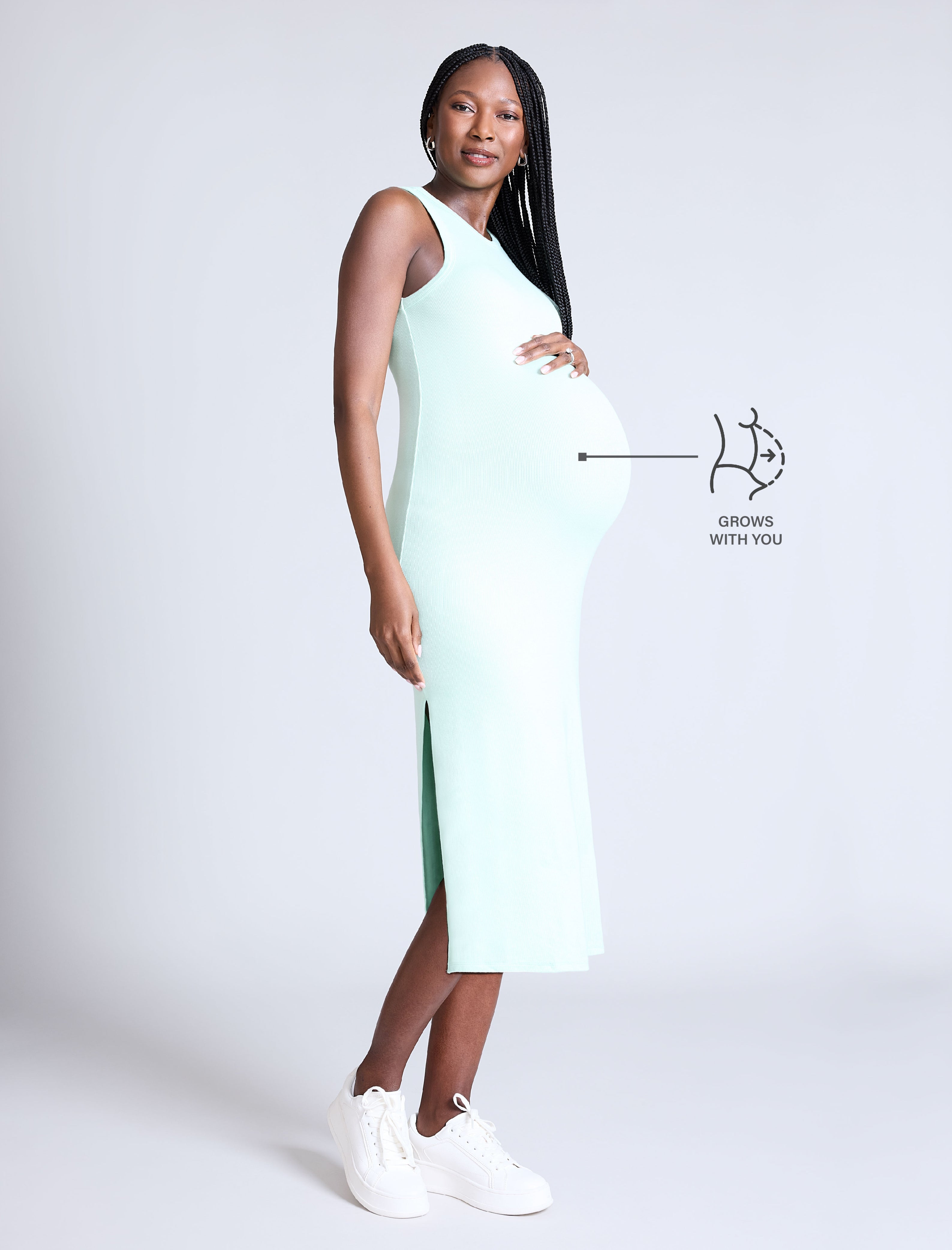 Racer Midi Dress