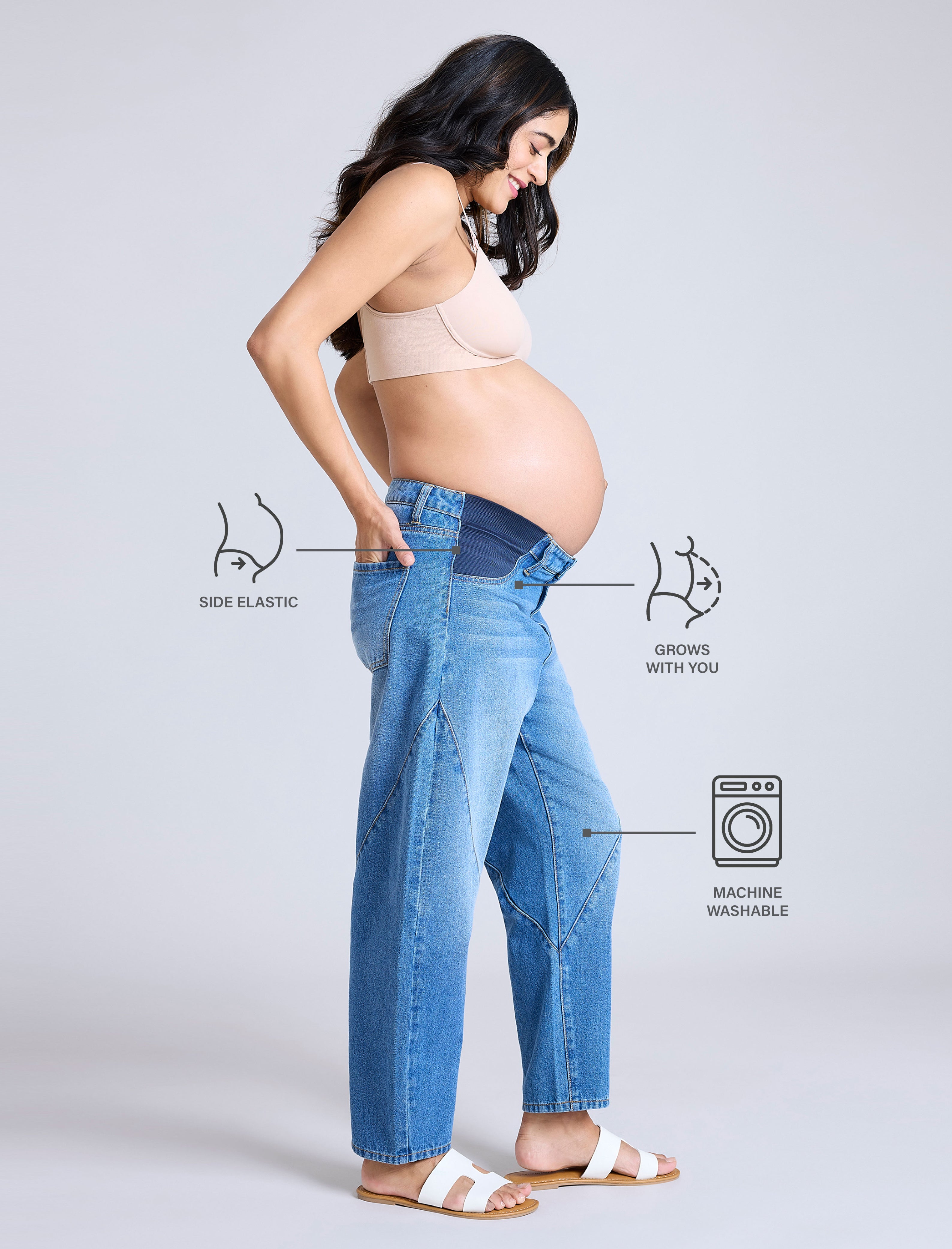 Barrel Leg Jeans
