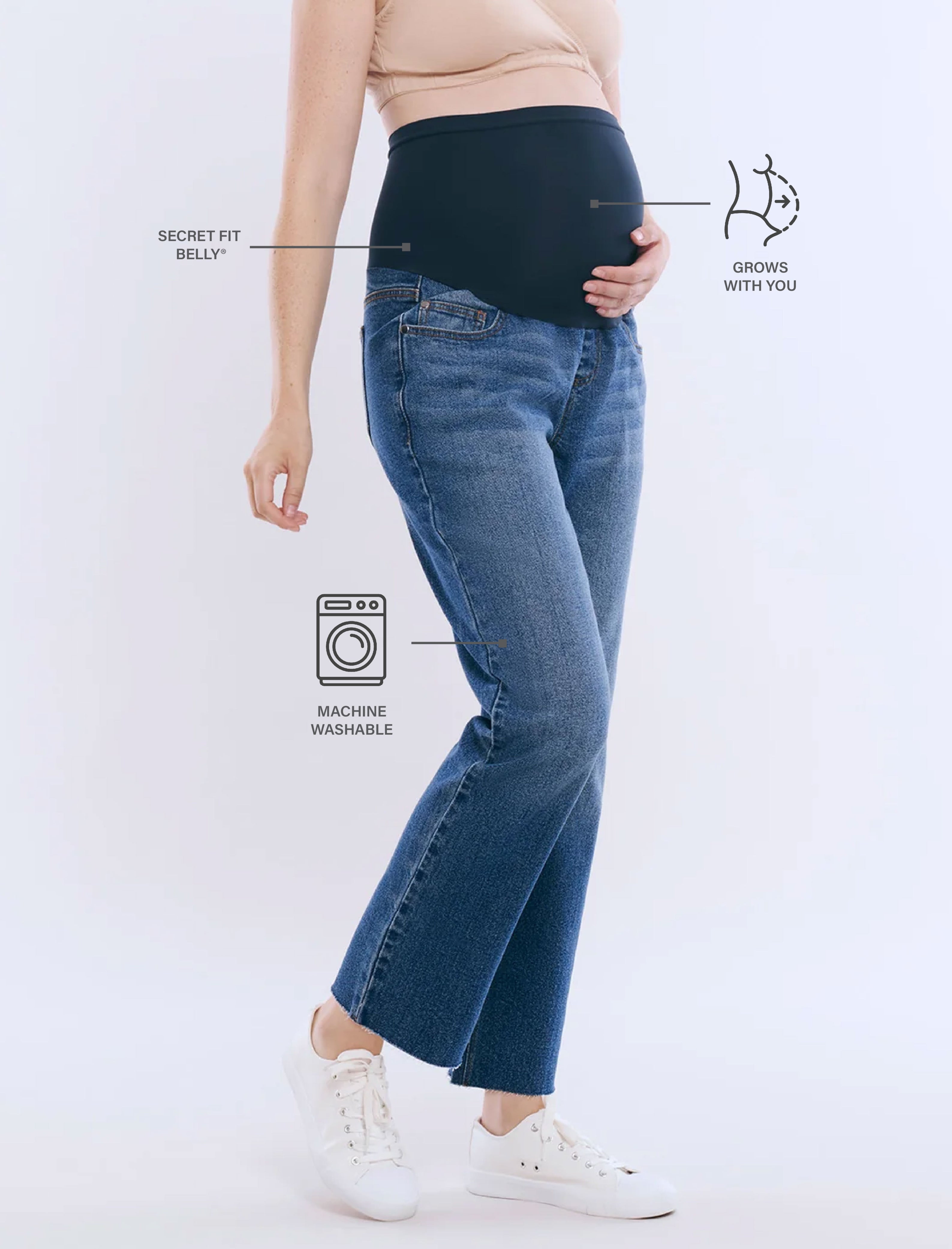 Secret Fit Belly® Slim Straight Leg Jean