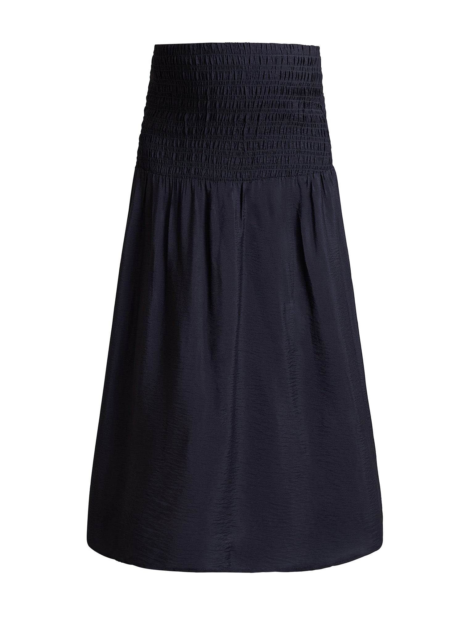 Smocked Crop Top Maxi Skirt Set
