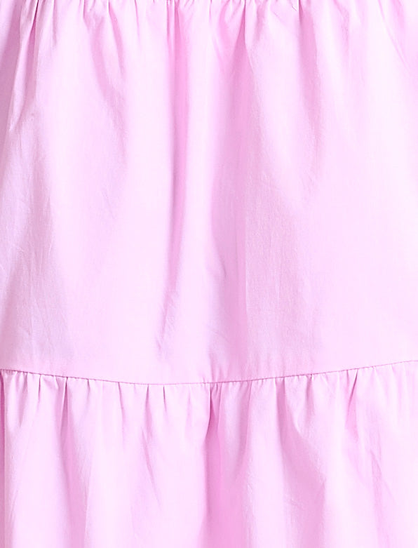 Empire Ruffle Sleeve Maxi Dress