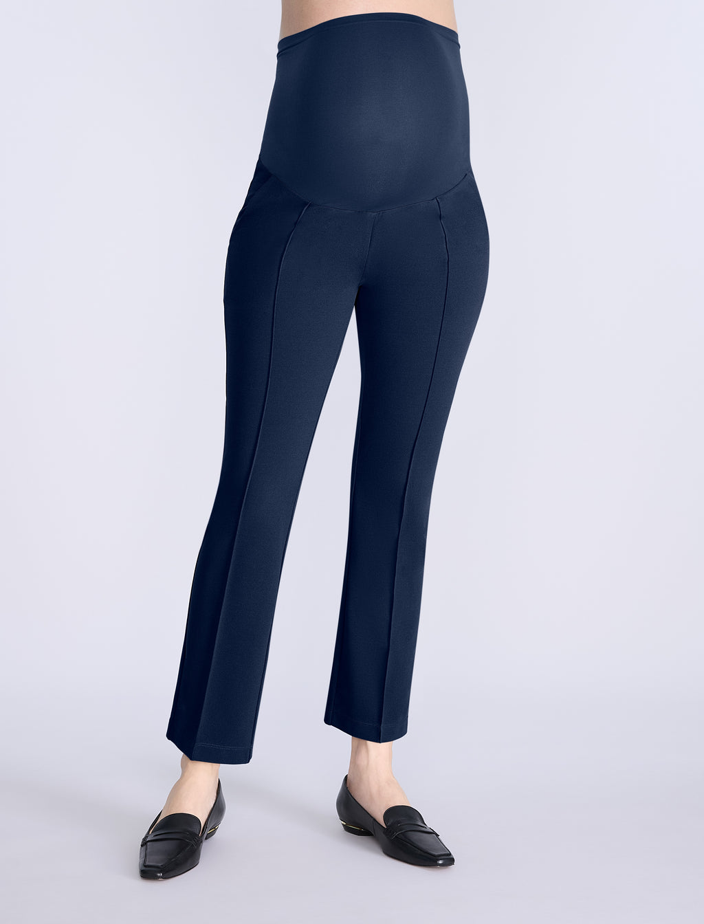 maternity dress pants Camel Smocked Waist Wide Leg Linen PinkBlush maternity lounge pants you never knew you needed but you cant live without Elizabeth Under Belly Maternity Pants